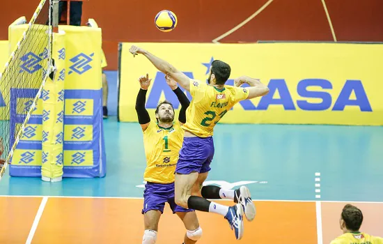 SUL-AMERICANO MASCULINO: Brasil vence Chile e mantém invencibilidade