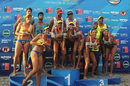 CIRCUITO SUL-AMERICANO: No feminino Ouro e Prata em Coquimbo, no Chile