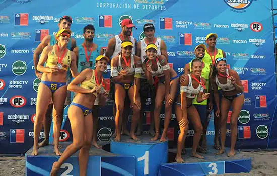 CIRCUITO SUL-AMERICANO: No feminino Ouro e Prata em Coquimbo