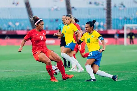 Jogos Olímpicos de Tóquio: Brasil é eliminado pelo Canadá no futebol feminino