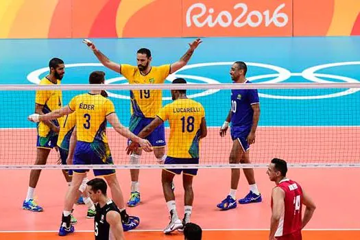 Brasil encara o Canadá no Vôlei Masculino