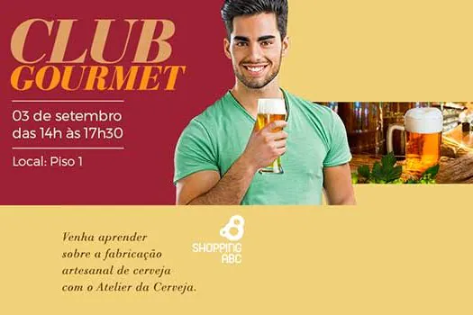 Curso gratuito de Brassagem no Shopping ABC