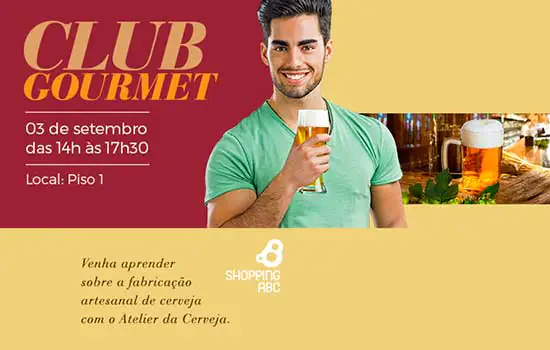 Curso gratuito de Brassagem no Shopping ABC