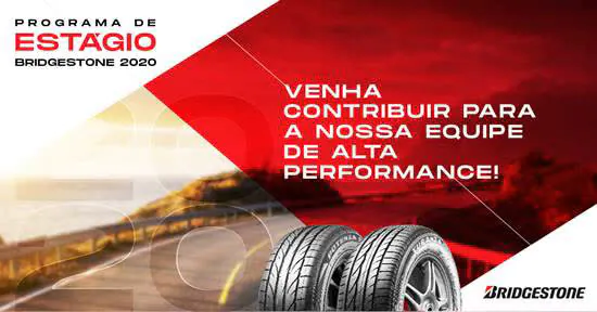 Bridgestone abre vagas para Programa de Estágio 2020