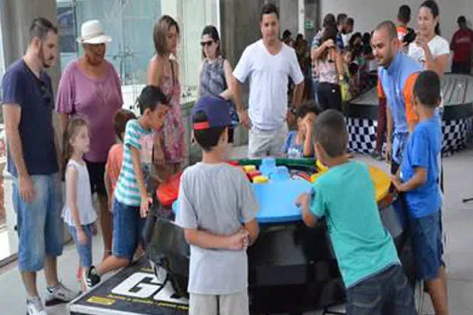 Brinquedos Gigantes invadem o Shopping Frei Caneca