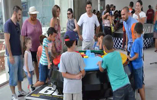 Brinquedos Gigantes invadem o Shopping Frei Caneca