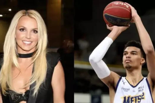 Britney Spears é agredida por segurança do NBA Victor Wembanyama