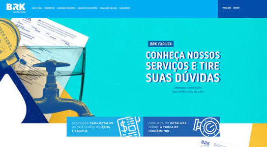 BRK Ambiental lança nova área no site para esclarecer dúvidas dos clientes