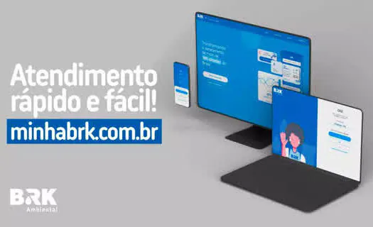 BRK Ambiental reforça disponibilidade de canais digitais de atendimento aos clientes