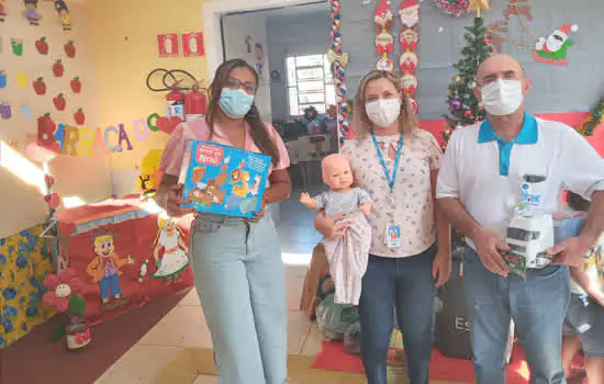 BRK realiza campanha interna e doa brinquedos para o Recanto Infantil Tia Célia