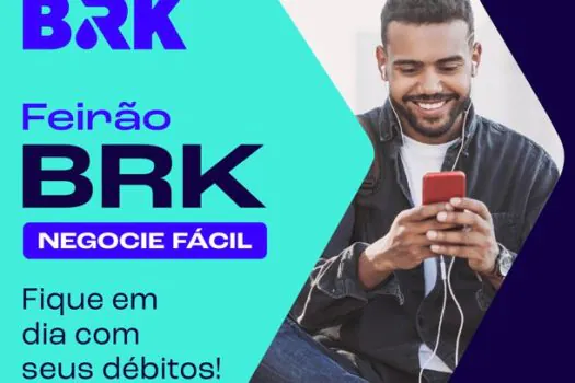 BRK oferece condições especiais para o pagamento de débitos no “Feirão BRK Negocie Fácil”