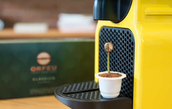 Orfeu Cafés Especiais tem cápsulas de café biodegradáveis