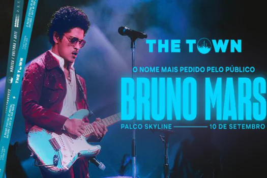 The Town: Ingressos para os 2 dias em que Bruno Mars é headliner se esgotam em meia hora