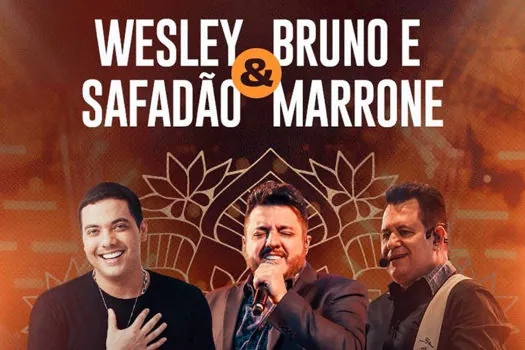 Sábado tem encontro de gigantes: Wesley Safadão e Bruno & Marrone