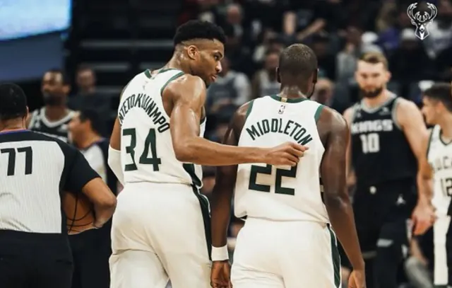 Bucks batem Kings com ‘double-double’ de Giannis em noite briga em Sacramento