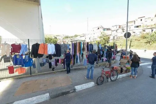 Em São Bernardo, 15 mil peças de inverno serão disponibilizadas no Cabide Solidário 2023