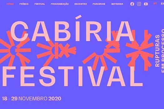 Online e gratuito, Cabíria Festival abre inscrições para a programação ‘Encontros’