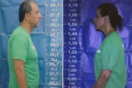 Casal Sergio Cabral e Adriana: ele pega 45 anos de prisão, ela 18