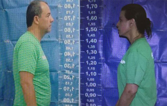 Casal Sergio Cabral e Adriana: ele pega 45 anos de prisão