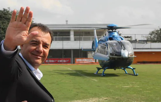 Sérgio Cabral vira réu por 2.281 passeios no helicóptero do Estado do Rio