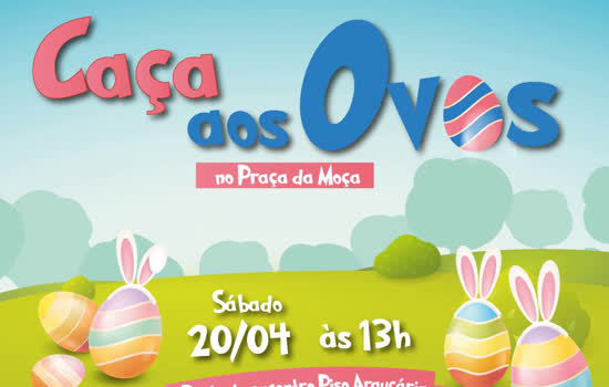 Caça aos Ovos no Shopping Praça da Moça