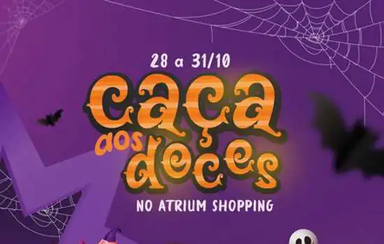 Atrium Shopping entra no clima de Halloween