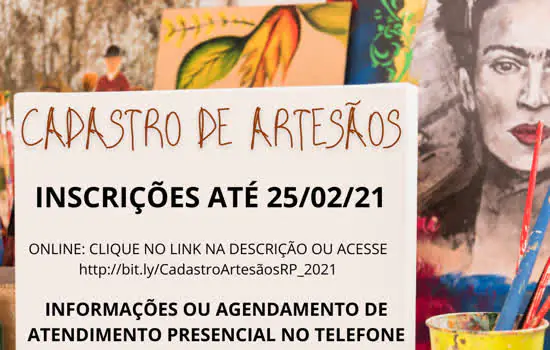 Ribeirão Pires abre cadastro para artesãos da cidade