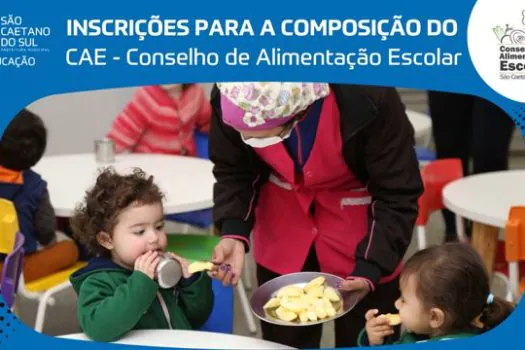 São Caetano abre inscrições para Conselho de Alimentação Escolar