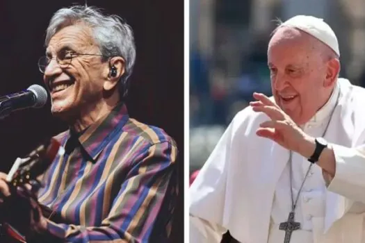 Papa Francisco convida Caetano Veloso para celebração dos 50 anos do museu do Vaticano