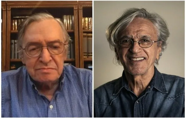 Caetano Veloso notifica herdeiras de Olavo de Carvalho por dívida de R$ 2