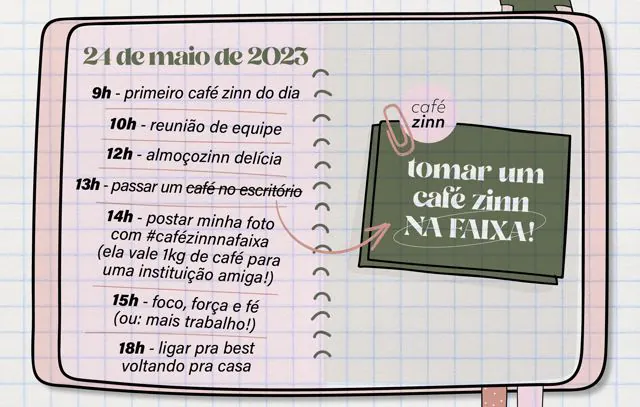 Café com muito afeto