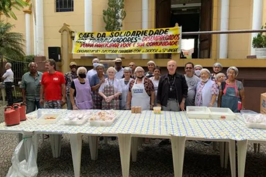 “Café com desempregados”, conta com a presença do Bispo Diocesano, Dom Pedro Cipollini