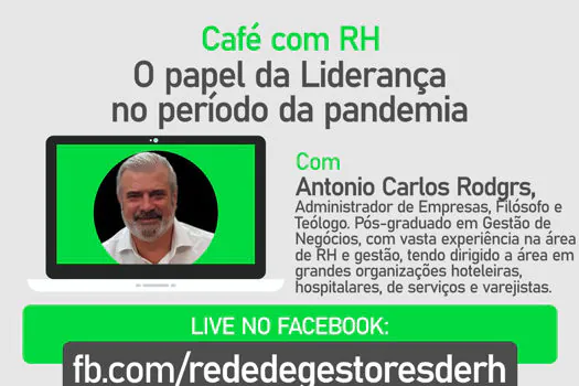 Ribeirão Pires receberá palestra virtual sobre Liderança no período da pandemia