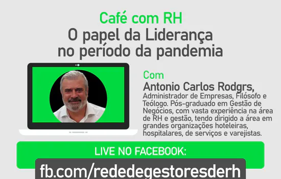 Ribeirão Pires receberá palestra virtual sobre Liderança no período da pandemia