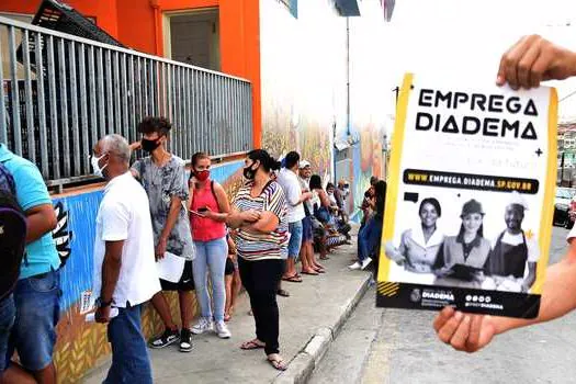 Diadema registra saldo positivo de 340 empregos formais em março