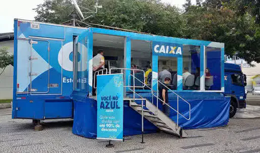 Caminhão Você no Azul chega a Guarulhos para regularização de dívidas