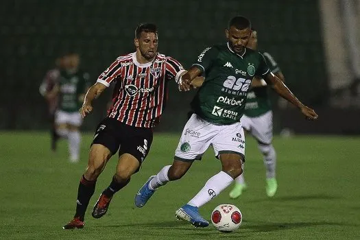 Calleri lamenta treinos prejudicados pela covid e admite superioridade do Guarani