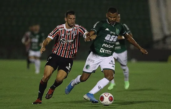 Calleri lamenta treinos prejudicados pela covid e admite superioridade do Guarani