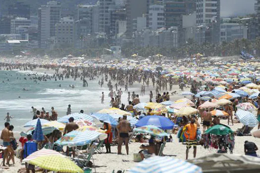 Rio de Janeiro enfrenta calor intenso com máxima de 40°C