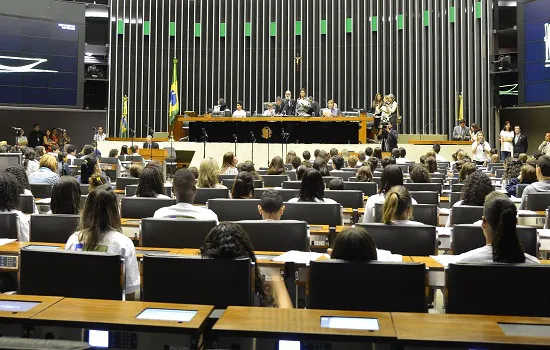 Estudantes participam da Câmara Mirim 2022