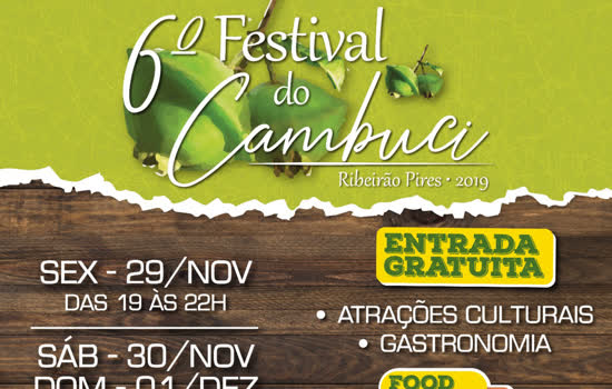 Ribeirão Pires realizará 6º Festival do Cambuci