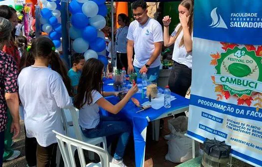 Unidades educacionais da FSA levam mutirão e oficinas para o “Festival do Cambuci”