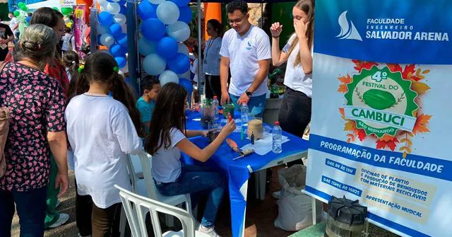 Unidades educacionais da FSA levam mutirão e oficinas para o “Festival do Cambuci”