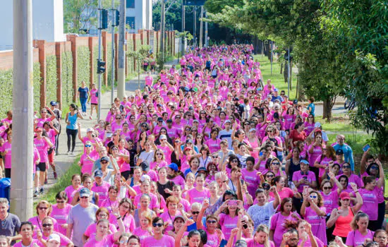 São Caetano promoveu Caminhada da Mulher