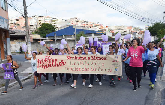 Diadema promove caminhada do Mês da Mulher