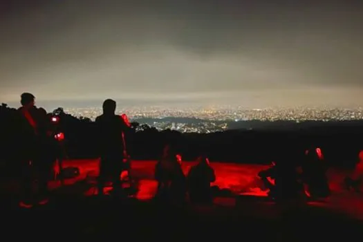 Caminhada Noturna é opção de lazer em período de férias escolares