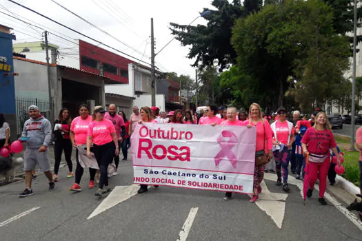 São Caetano realiza Caminhada Outubro Rosa neste domingo