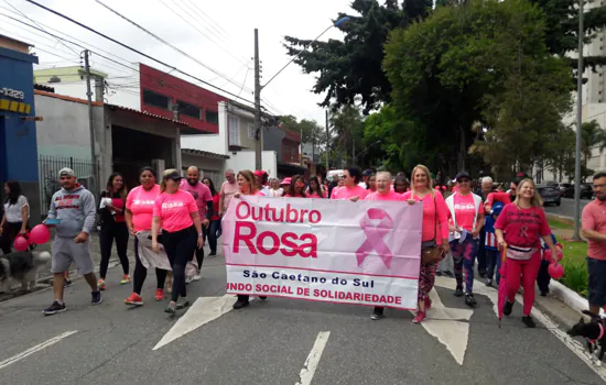 São Caetano realiza Caminhada Outubro Rosa neste domingo