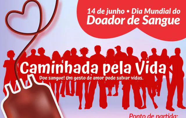 Mauá realiza caminhada para incentivar a doação de sangue