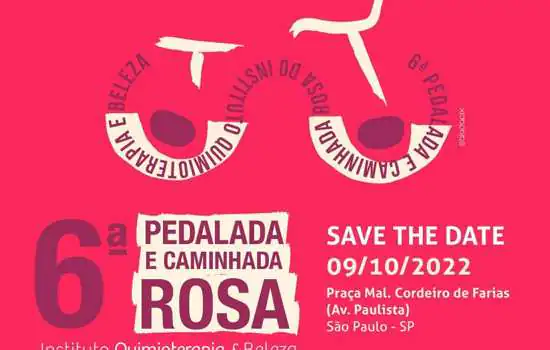 6ª edição da Pedalada e Caminhada Rosa